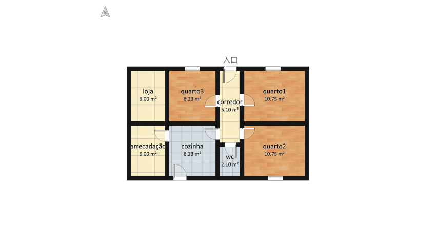 casa foros floor plan 67.97