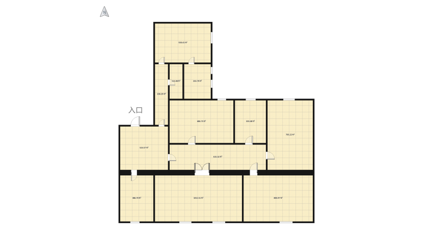 The Beginner Guide floor plan 640.78