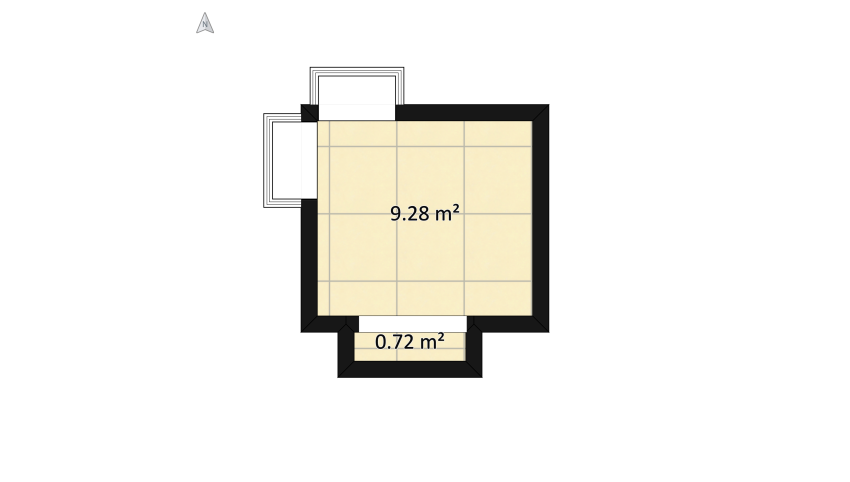 KITCHEN Rododendrony ver.2 floor plan 10.81