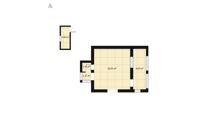 Sweet little home floor plan 52.03
