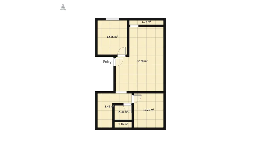 Living room 🥰 floor plan 82.15