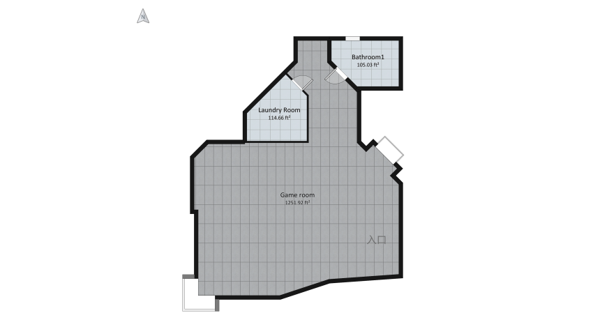 Melissa's House floor plan 443.36