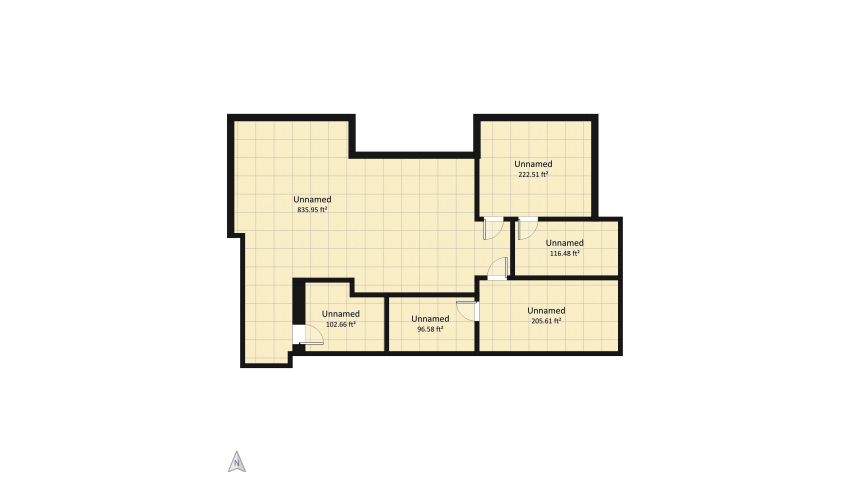 cozy warm apartment floor plan 146.77