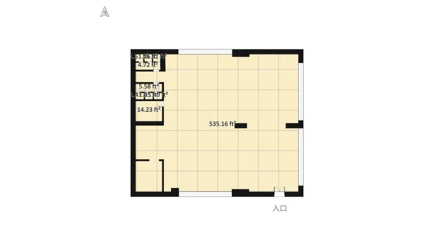 The Beginner Guide floor plan 57.94