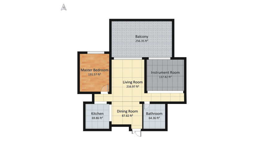 Little House tour😏 floor plan 101.88