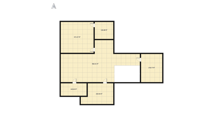 Classic house- 3 bedrooms/3 bathrooms floor plan 497.24