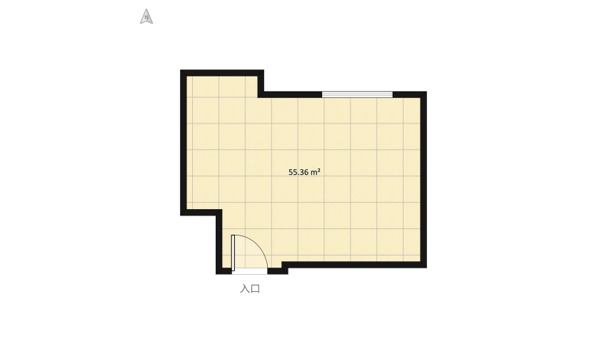black bedroom floor plan 59.3