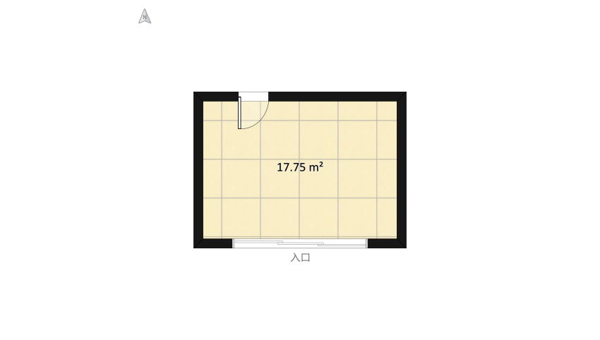 kitchen floor plan 19.86