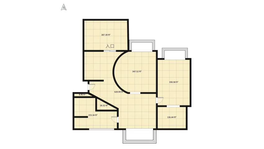 APARTMENT floor plan 204.4