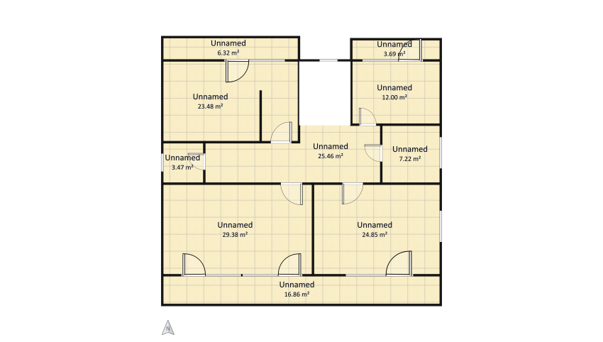 Casa humilde floor plan 278.06