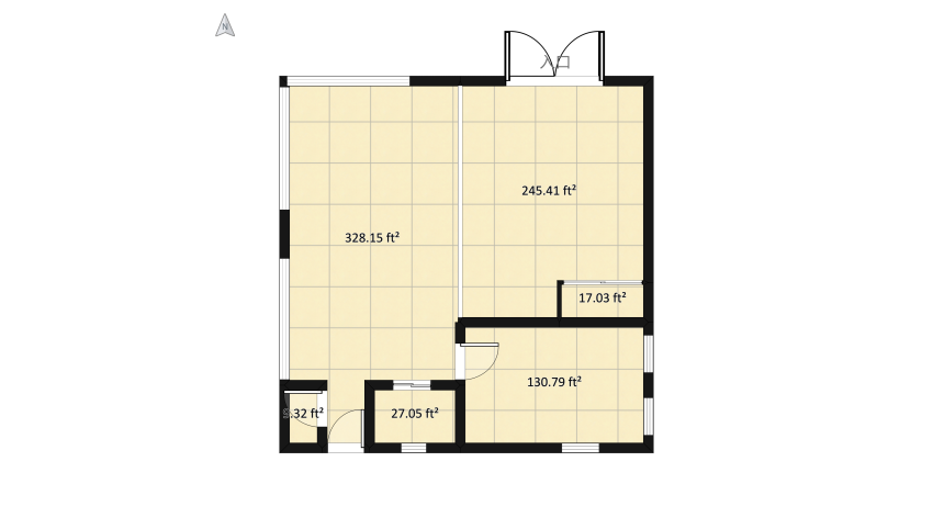 My First Apartment floor plan 78.59