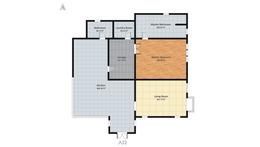 First House floor plan 262.31