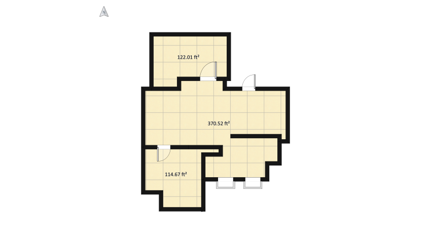 Simple Plain, Fun living. floor plan 64.61