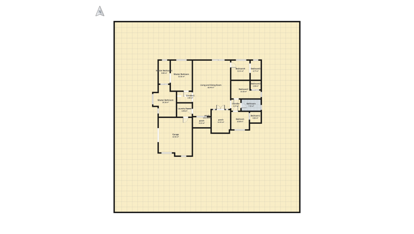 Boho Farmhouse - Xmas Edition floor plan 1558.1