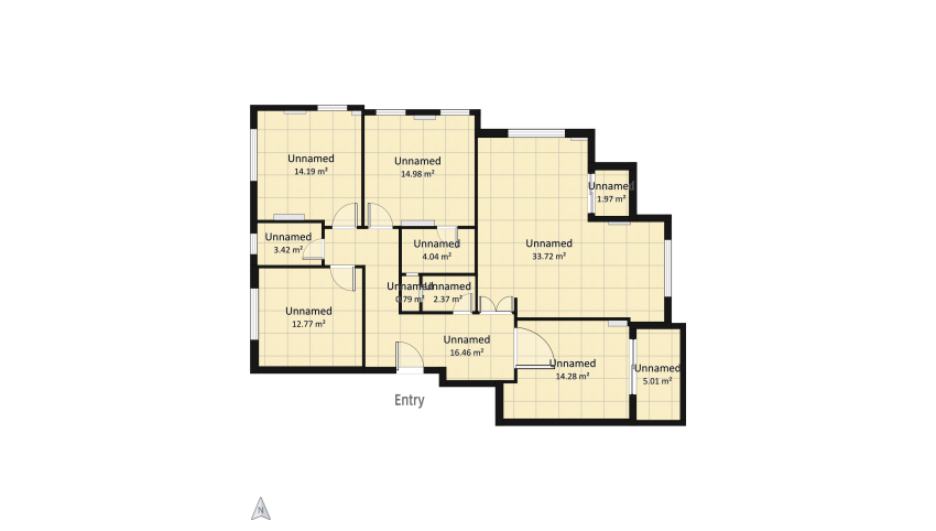 Thabet House floor plan 124.02