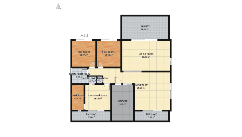 my home 2023 LOUTRAKI floor plan 351.82