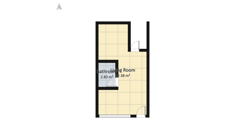 Bachelors House Design floor plan 29.17