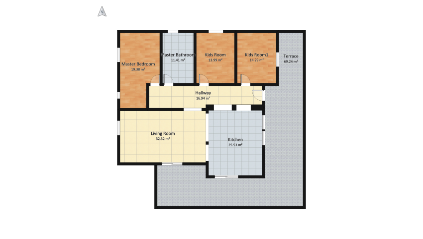 La maison de Lara floor plan 227.33