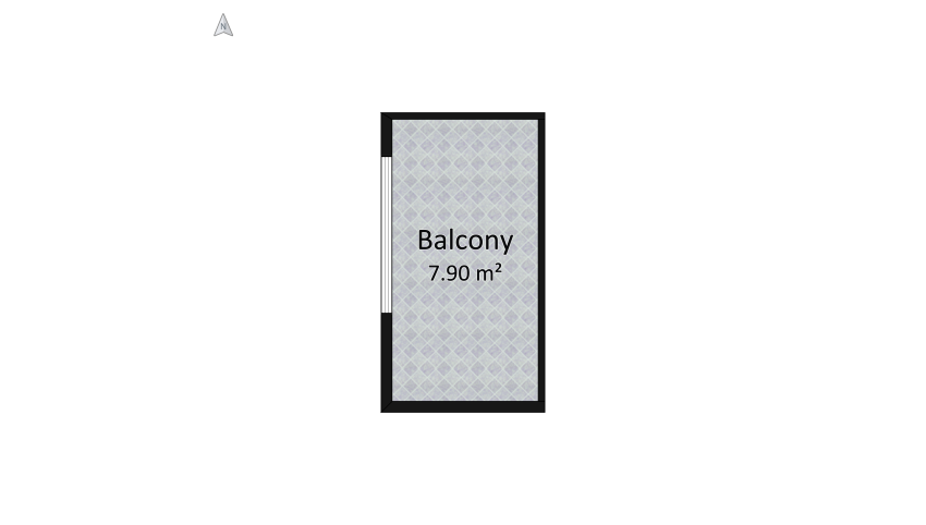 BALCONY - SUSTAINABLE DESIGN floor plan 8.63