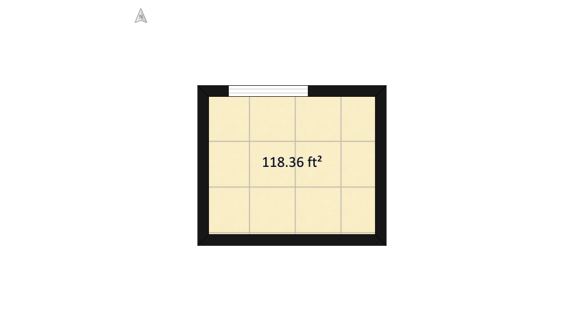 Cuarto de baño estilo nordico floor plan 12.66