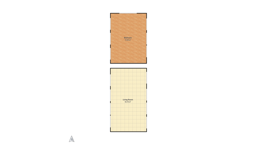 Native african cottage floor plan 165.74