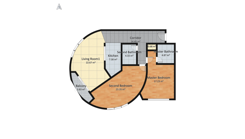 Ulfath Home floor plan 97.86