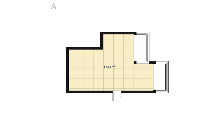 City Bedroom floor plan 41.3