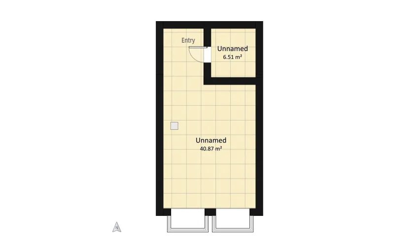 White loft floor plan 47.38