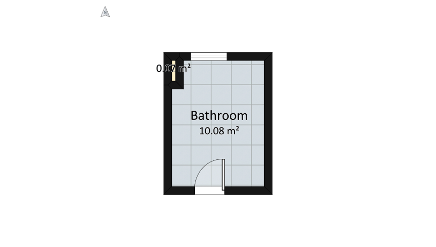 Funkcjonalna łazienka floor plan 12