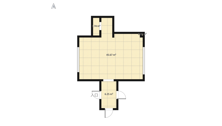 living and dining room floor plan 59.8
