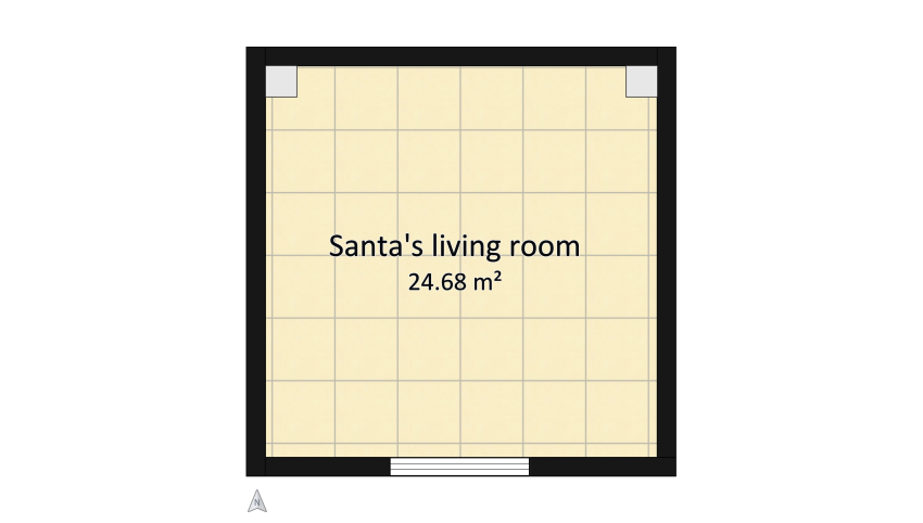 Santa's living room floor plan 24.69