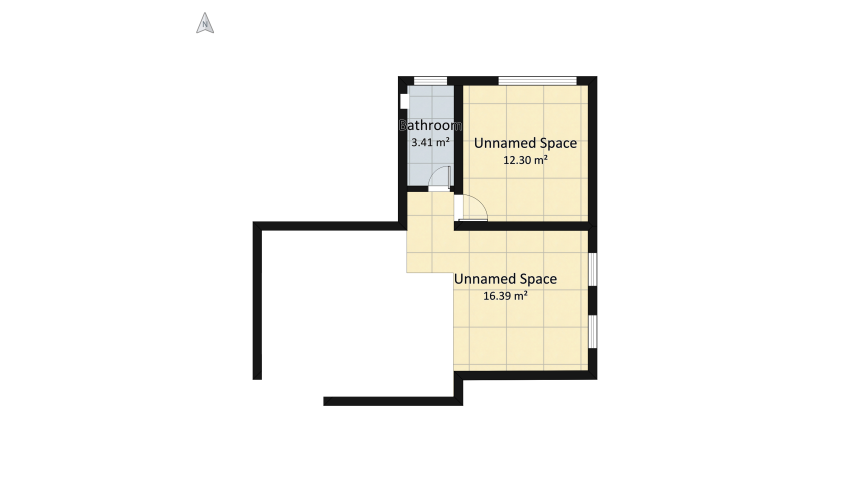 2do piso Final materiales floor plan 131.94