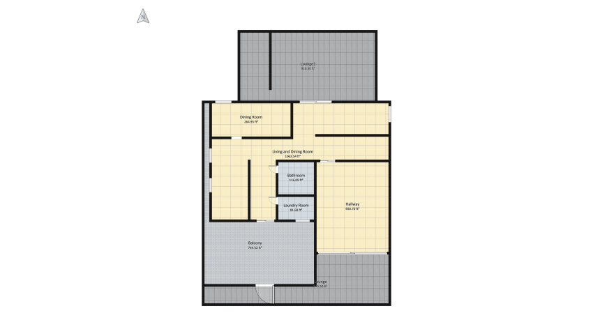 beutiful house floor plan 676.39