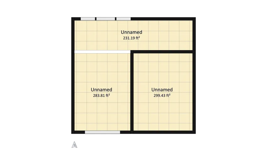 American cabin style house floor plan 188.89