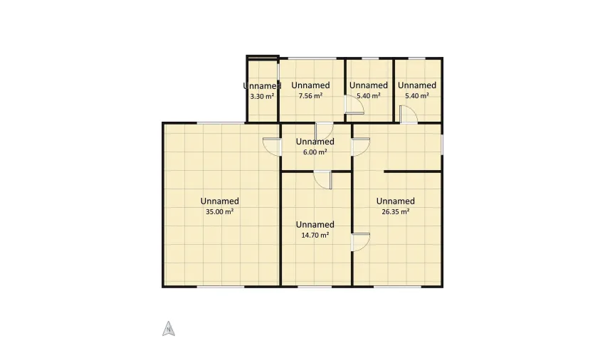 Casa de aldea floor plan 187.78