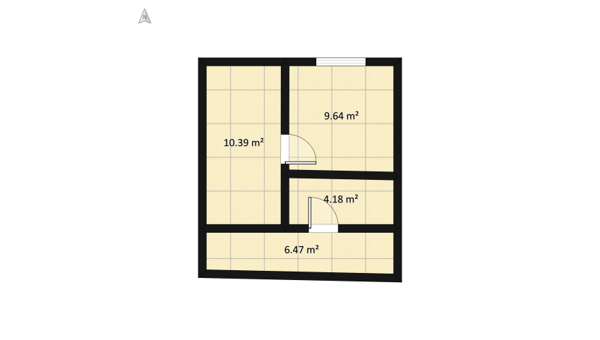 Baby room Cazacu V3_dulap inchis floor plan 36.74