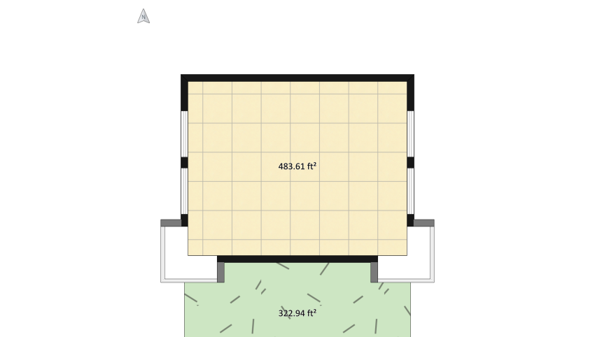 Costal Kitchen floor plan 78.23