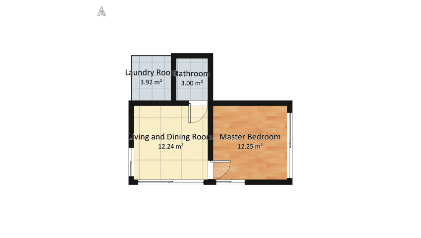 Tiny House floor plan 36.34