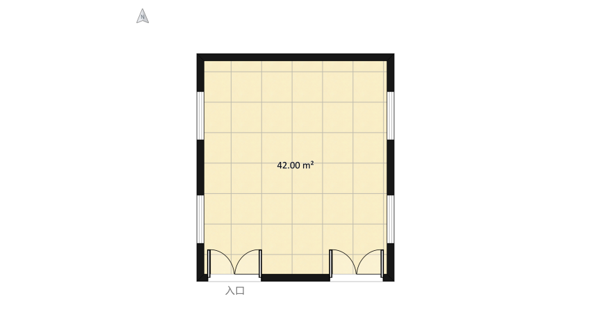 #AmericanRoomContest_Intimate Room floor plan 45.18