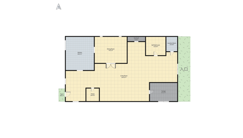 Dream House Design floor plan 1470.7