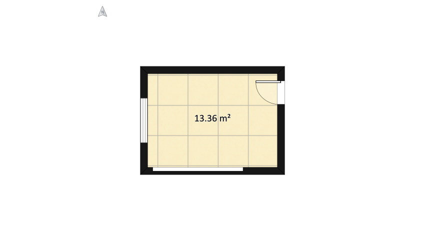 Hotel room floor plan 15.2