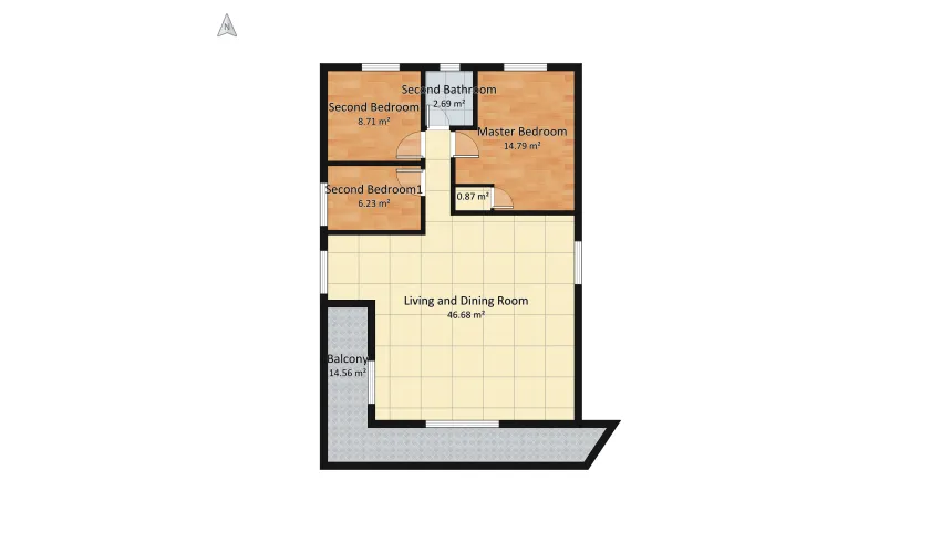 Casa finca 3 floor plan 105.94