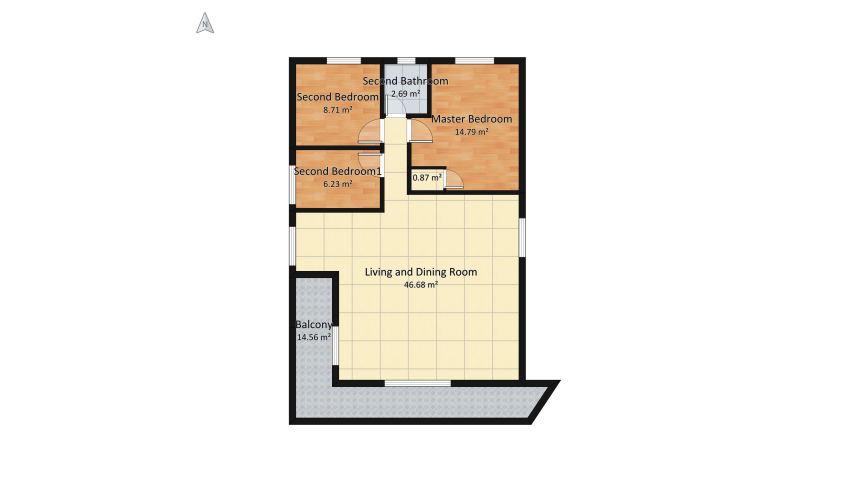 Casa finca 3 floor plan 105.94