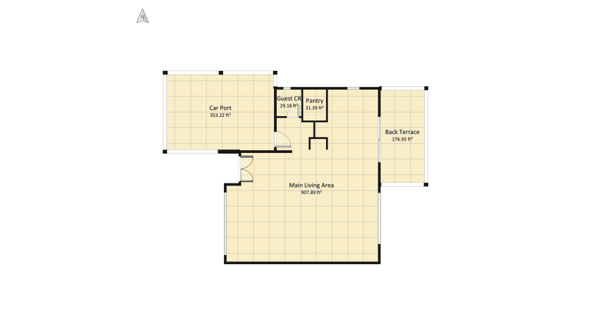 Copy of Small House V3 floor plan 298.55