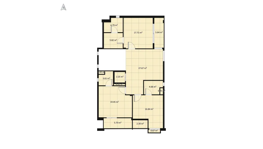 MAXICAN HOME FIRST FLOOR floor plan 154.63