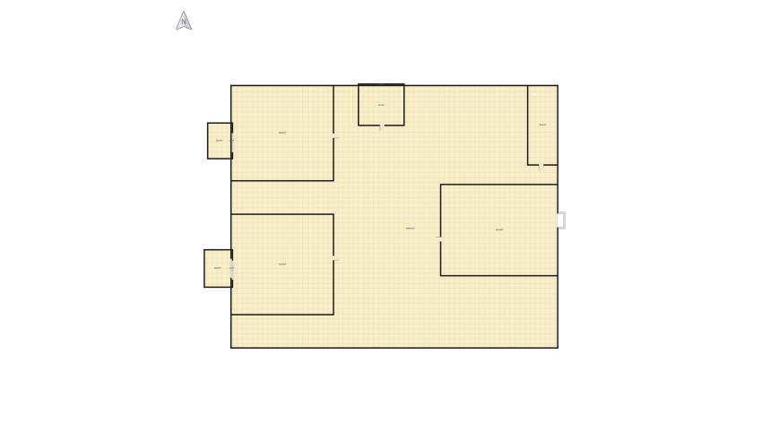 Studio Ampartment complex floor plan 18023.08