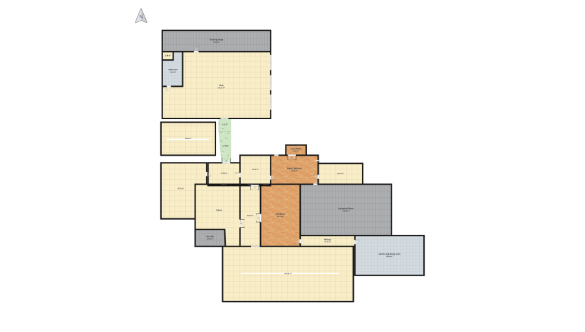 Mansion floor plan 1386.01