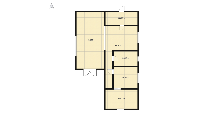 Casa Beatriz floor plan 152.53