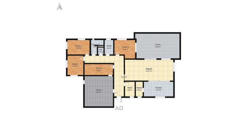 Otthonunk-Terv_01 floor plan 276.19