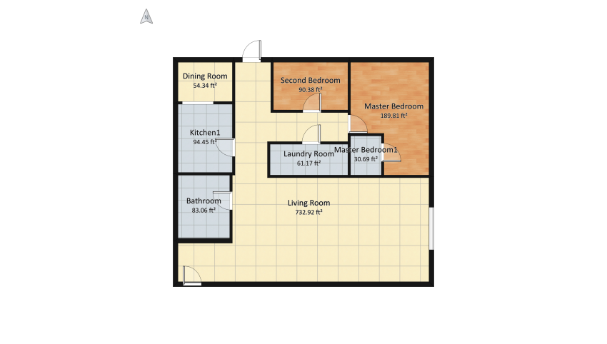 house design floor plan 135.74